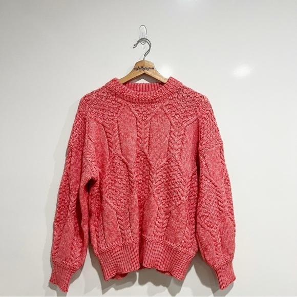 NWT FRNCH Julia Cable Knit Sweater - Picture 6 of 11